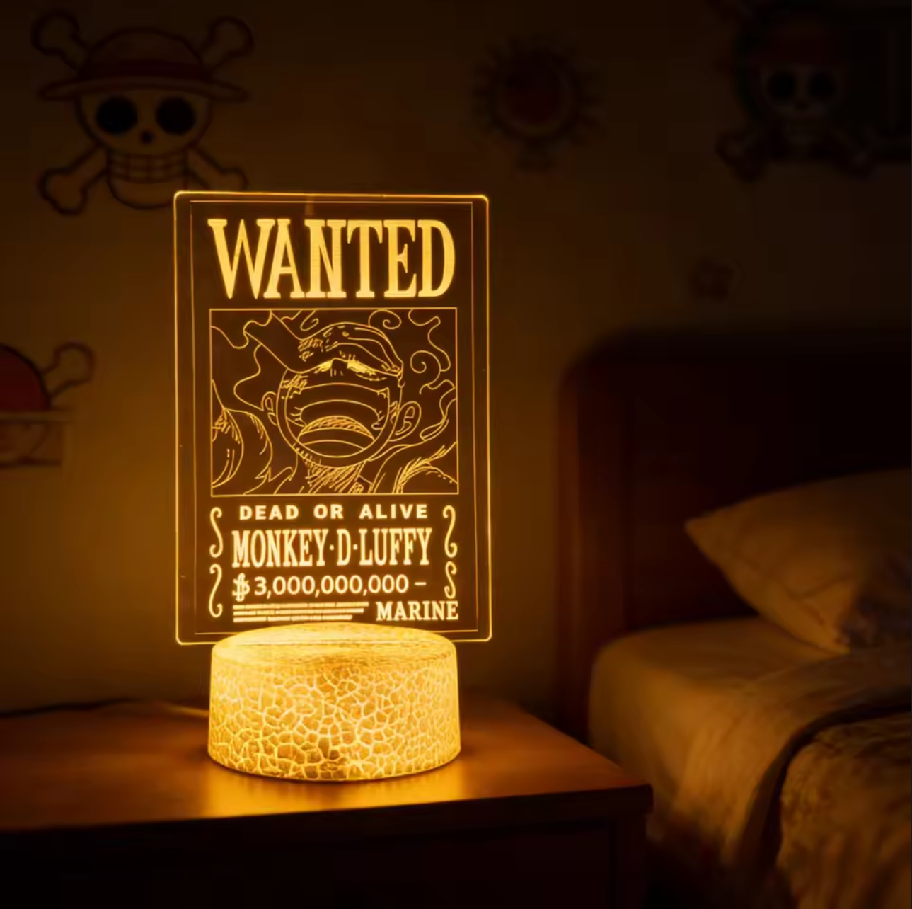 Cartel de Recompensa Luminoso