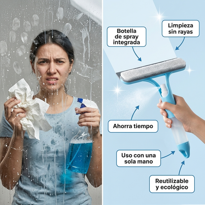Limpiador de vidrio con pulverizador