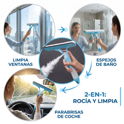 Limpiador de vidrio con pulverizador