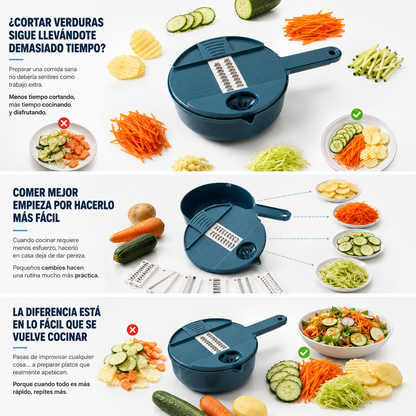 Cortelia - Rallador de verduras y hortalizas